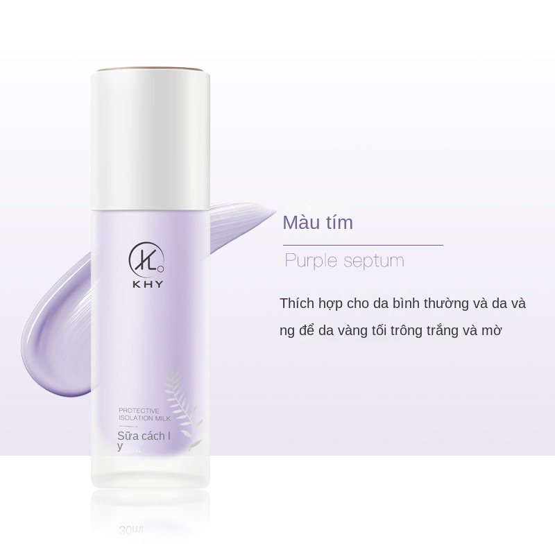 Kem Lót Trang Điểm Cách Ly Dưỡng Ẩm Không Dính Làm Sáng Tông Màu Da KHY