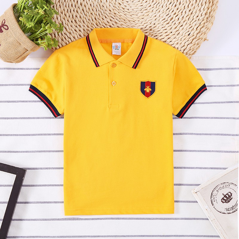 Áo thun phông polo cho bé trai, bé gái style Hàn Quốc Đồng phục