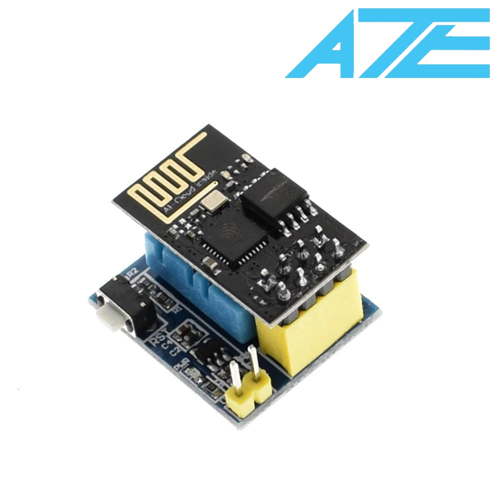 Module DHT11  ESP8266 ESP-01S nhận dữ liệu nhiệt độ , độ ẩm từ xa - 3F5