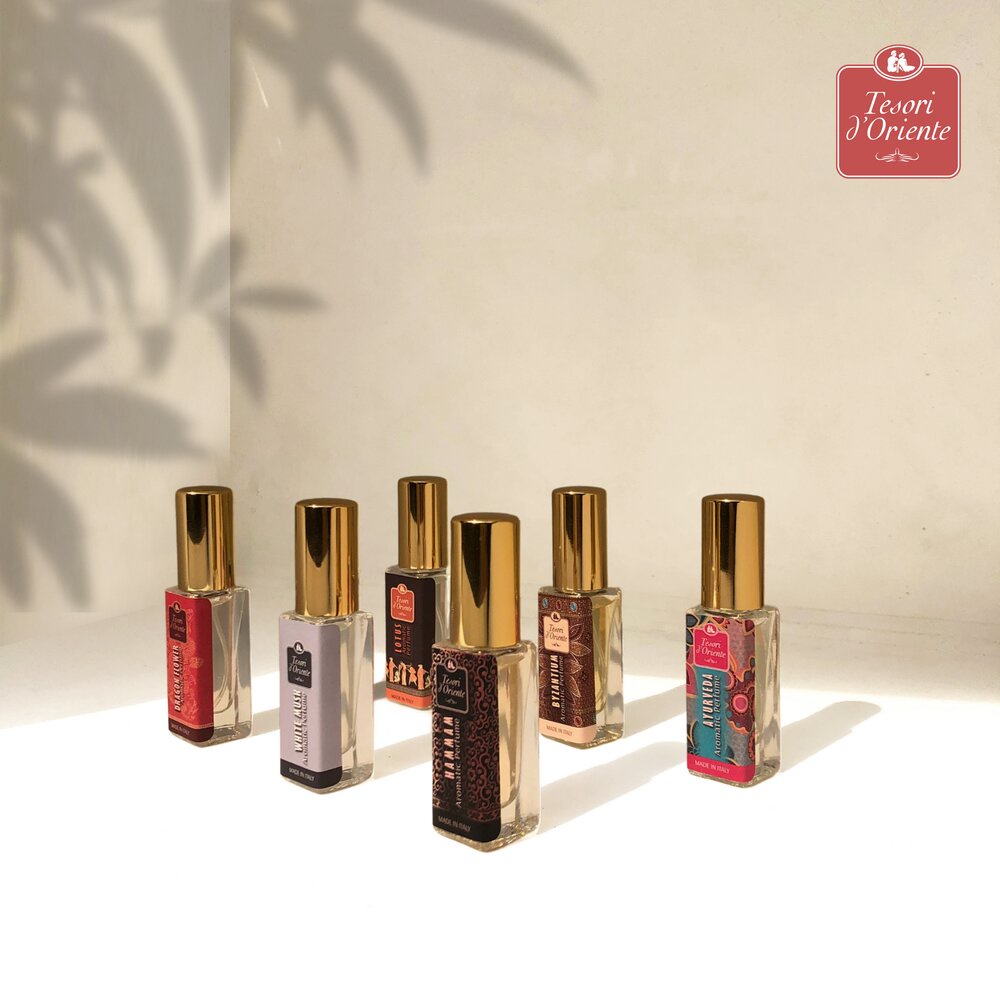 {Quà tặng} Nước hoa mini Tesori d'Oriente chính hãng 5ml dạng xịt nhỏ gọn tiện lợi