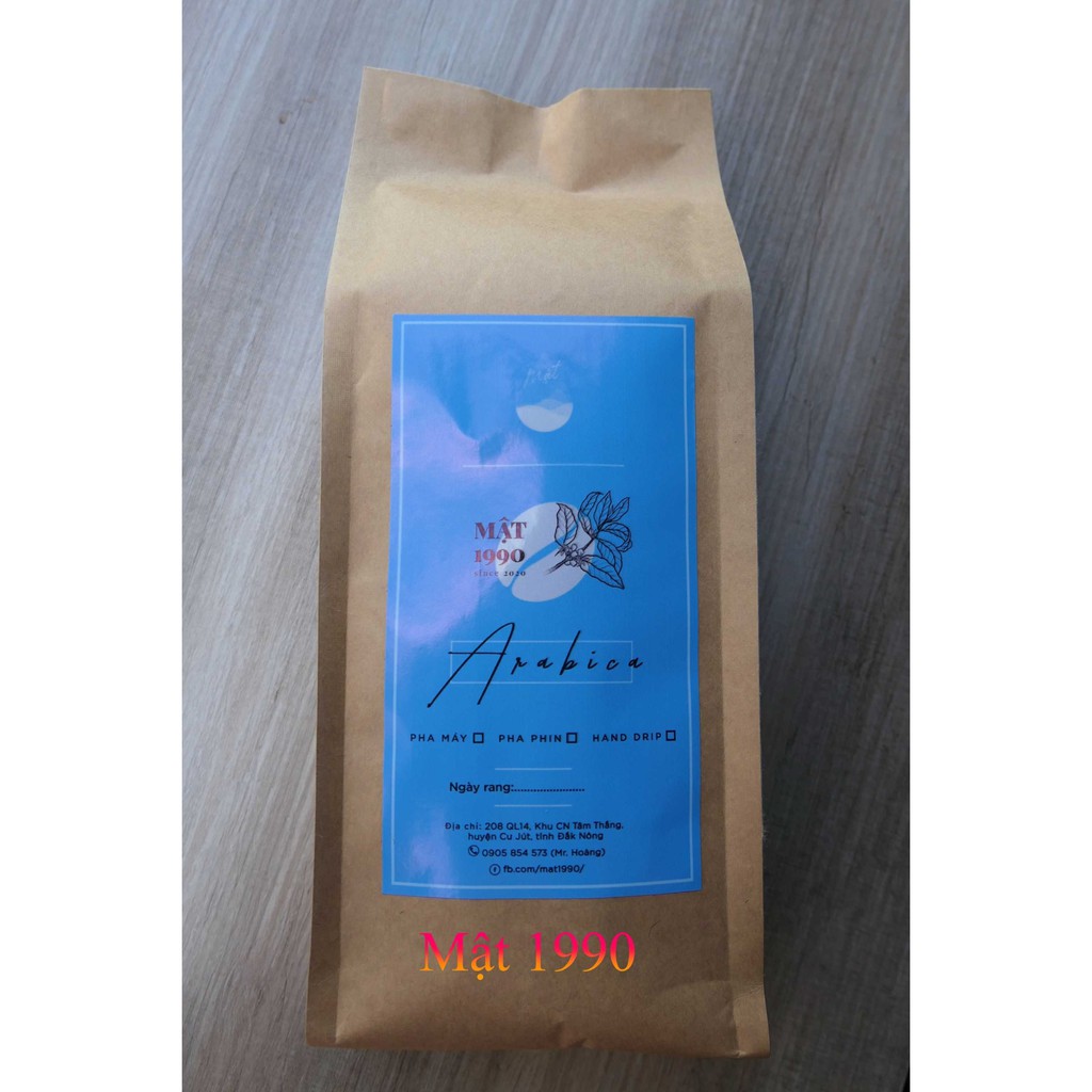 Combo 250g Arabica Rang Light + 10 Fin giấy lọc Cold Brew - Phù hợp Ủ Lạnh Cà phê Cold Brew tại nhà mùa Covid - Mật 1990