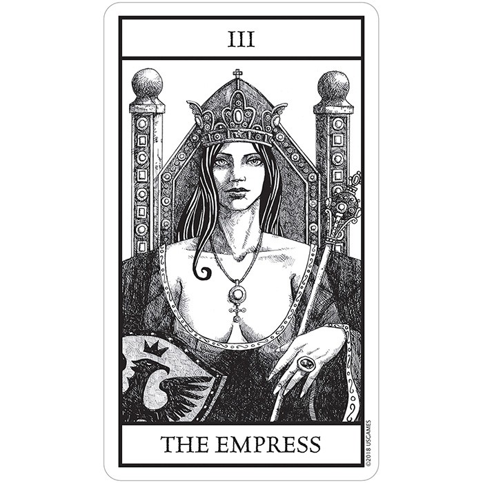 Bộ Bài Bianco Nero Tarot (Mystic House Tarot Shop) - Bài Gốc Authentic Chính Hãng 100%