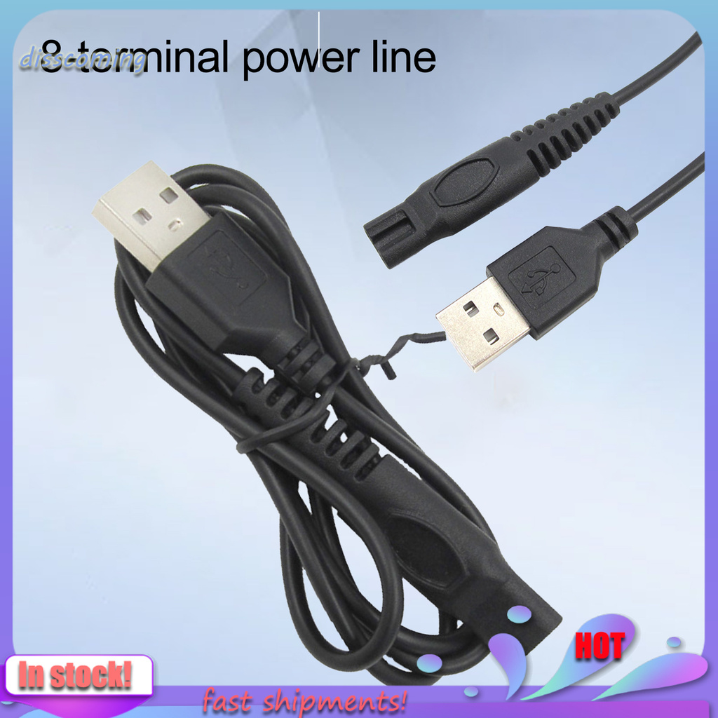 Máy Cạo Râu Điện Có Dây Cáp Sạc USB Nhỏ Gọn Tiện Lợi