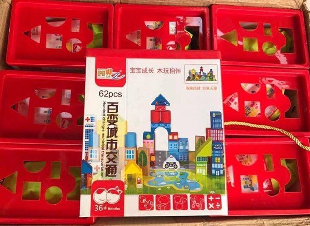 bộ xếp hình lâu dài