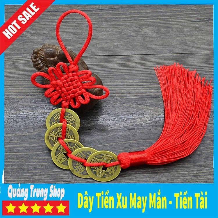 Dây Tiền Xu Ngũ Đế ⚜️FREESHIP⚜️Kim Tiền May Mắn | BigBuy360 - bigbuy360.vn
