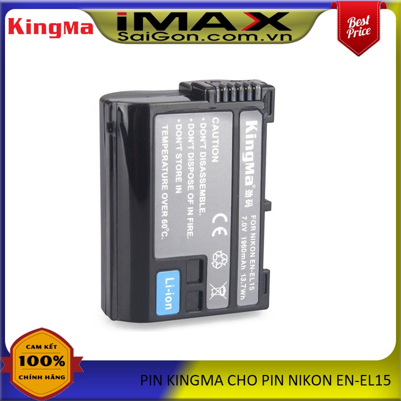 PIN SẠC MÁY ẢNH KINGMA EN-EL15