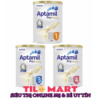 Sữa Aptamil Pro Futura Úc số 1, số 3, số 4 loại 900g