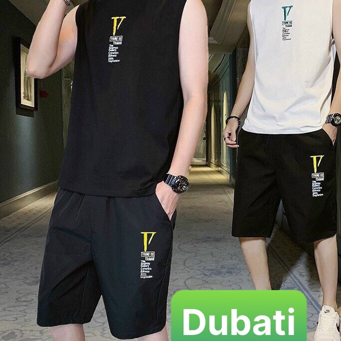 BỘ BA LỖ THỂ THAO ĐEN V HOT BOBOY TẬP GYM VẢI THUN LẠNH NHẬP KHẨU SIÊU THOÁNG MÁT - DUBATI FASHION