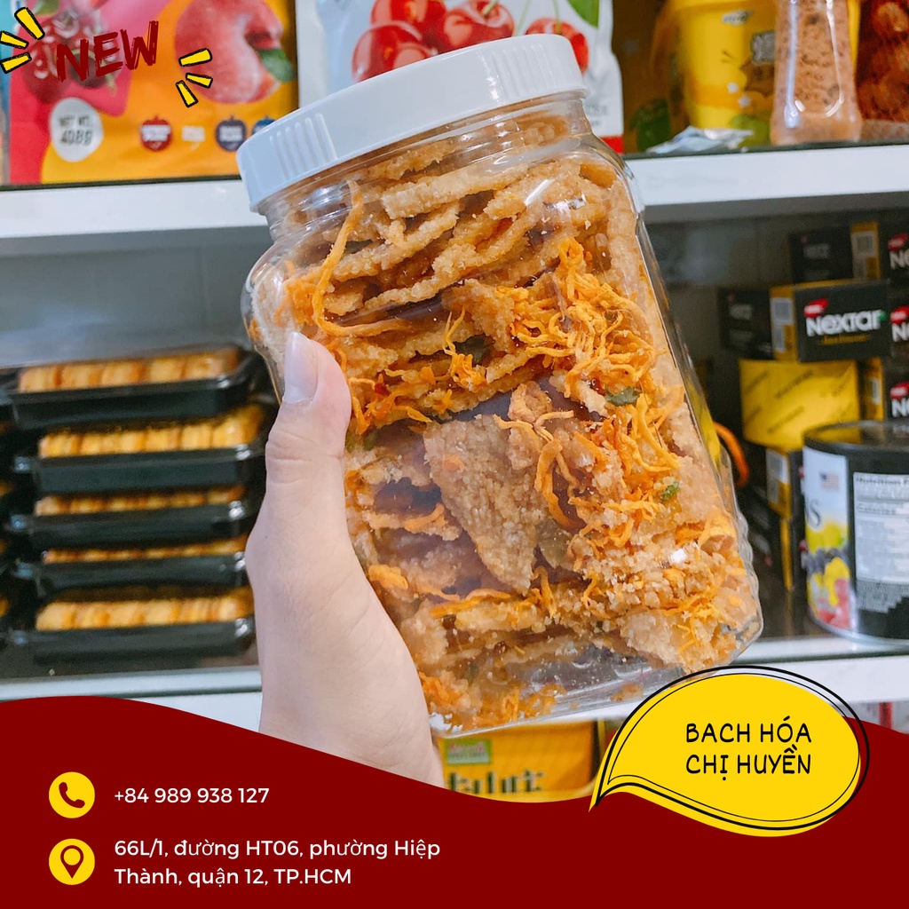 Hũ Cơm cháy khô gà 500g