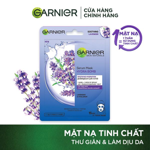 Mặt Nạ Garnier Lavender 28g COCOLUX