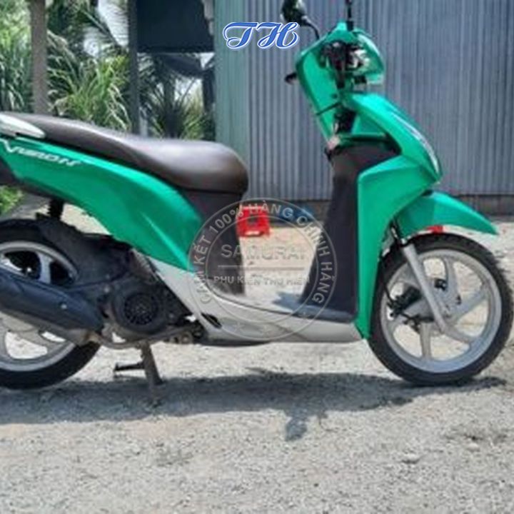 Sơn Xịt Samurai chuyên dùng cho xe máy màu xanh candy y017 chống cháy, chống rạn nứt, vòi xịt chống chảy