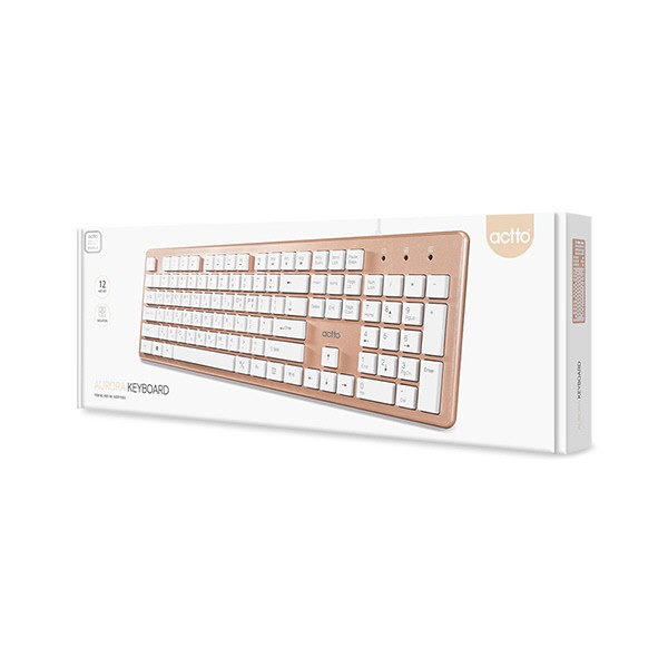 Bàn phím văn phòng - Aurora Keyboard Actto KBD-46 HÀNG NỘI ĐỊA HÀN QUỐC CAO CẤP CHÍNH HÃNG | BigBuy360 - bigbuy360.vn