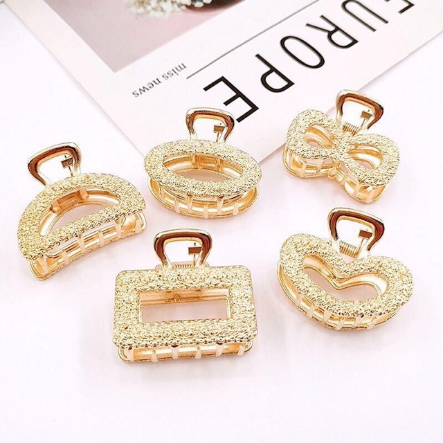 Set 5 Kẹp Vân Nổi Sang Chảnh Mới