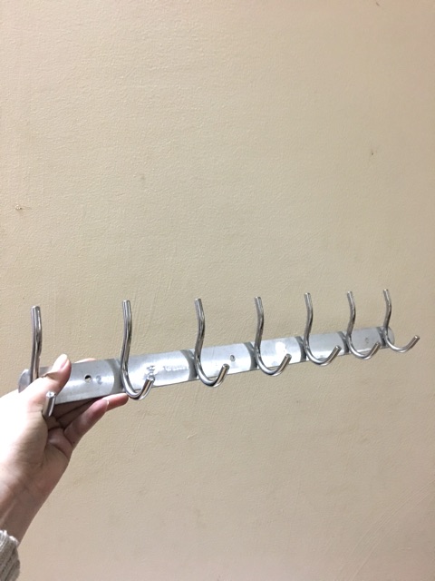Mắc áo inox 5, 7 khuyên