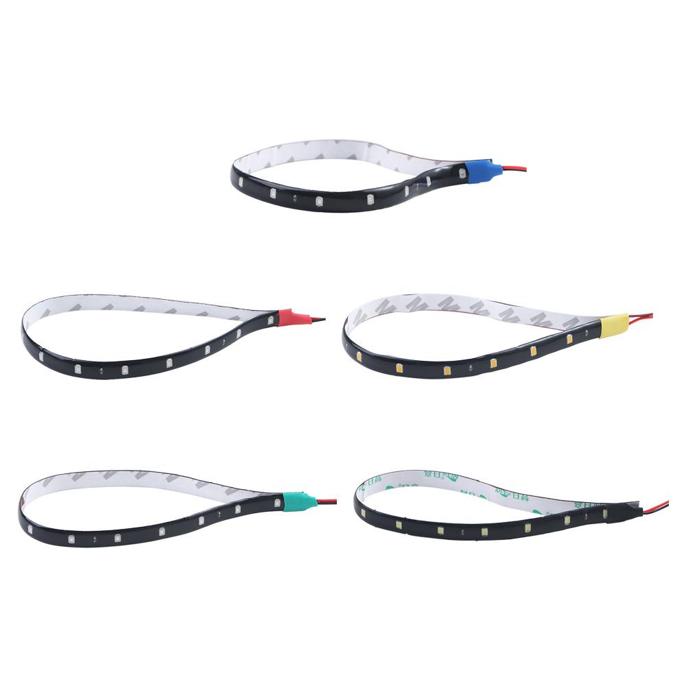 Dải Đèn LED DRL 15 Bóng 30CM Thông Dụng Cho Xe Hơi / Xe Đạp DIY VANES1