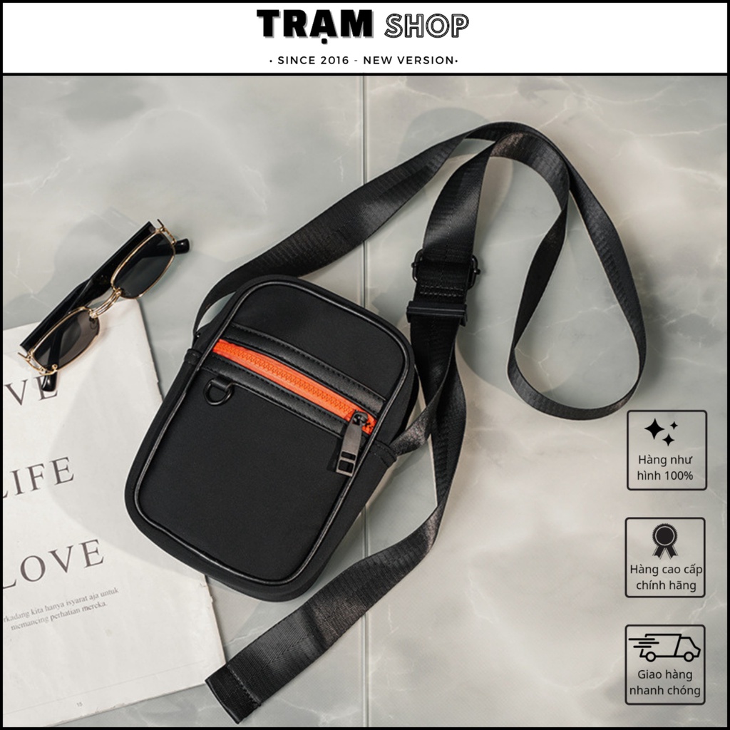 Túi Đeo Chéo Nam Nữ Da Pu Hot Trend Cá Tính / Túi Xách Nam Nữ, Đeo vai Tiện Lợi / Trạm Shop