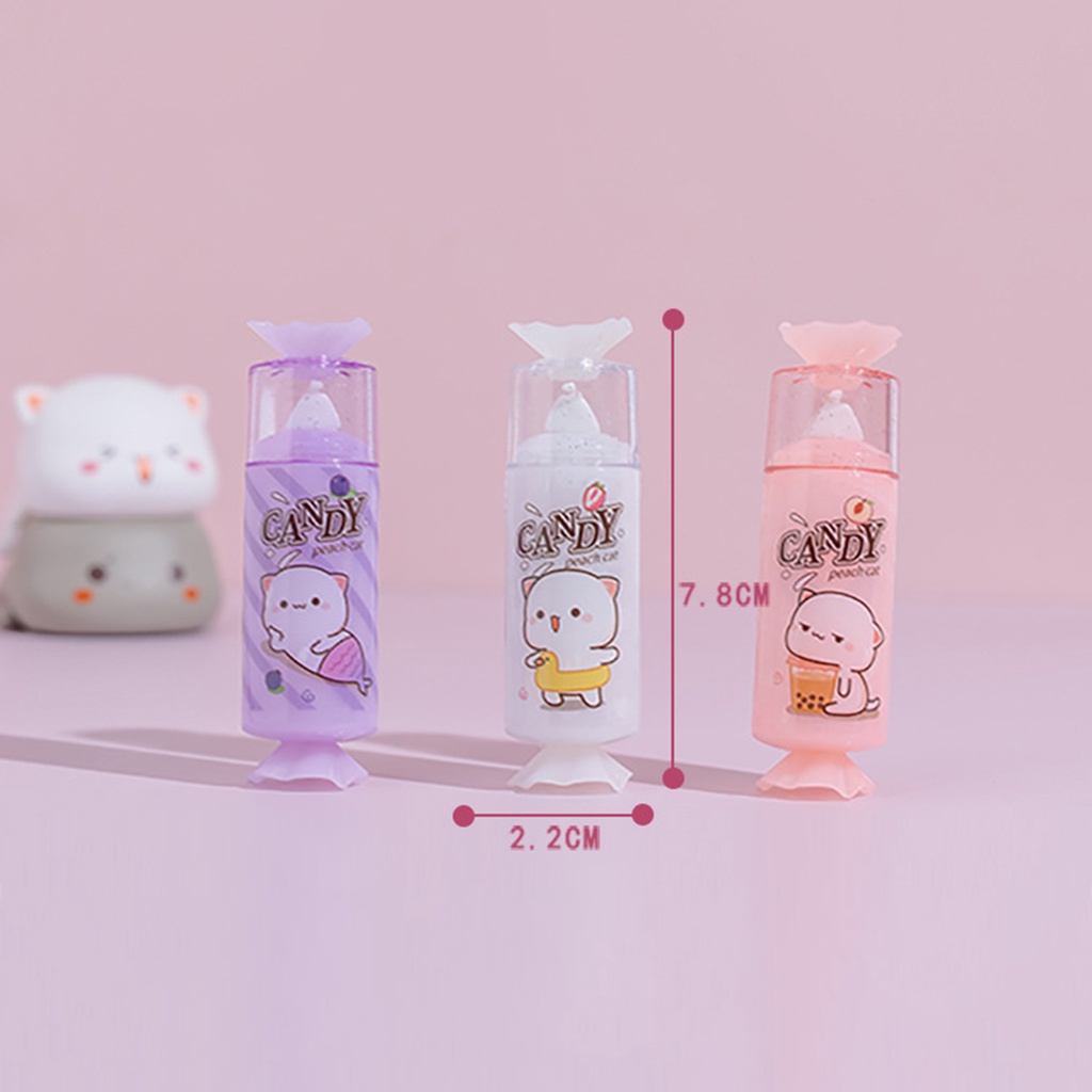 Bút Xóa Kéo Tạo Hình Kẹo Dễ Thương 5mm * 4m