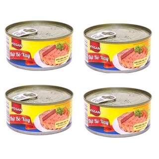 Combo 4 Thịt bò xay Vissan 170g (Date 2026)