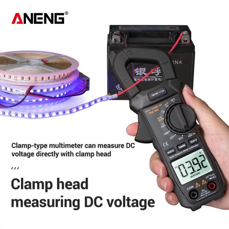 Đồng hồ vạn năng Ampe kìm cao cấp ANENG ST209