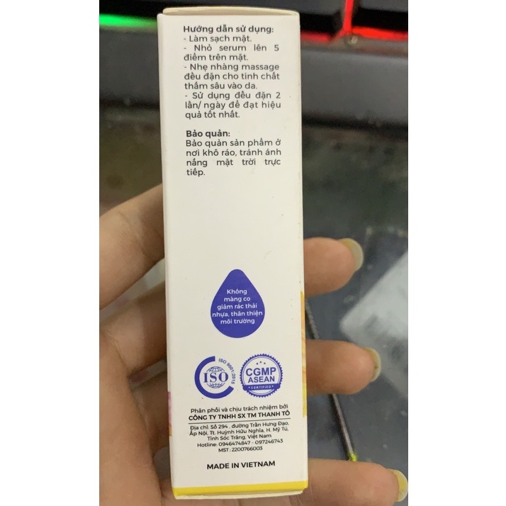 CHÍNH HÃNG CHUẨN HÀN QUỐC 100% - SERUM JIUHE THÂM SỐ 1 HÀN QUỐC TẶNG KÈM 1 ĐẦU CHIẾT TIỆN DỤNG