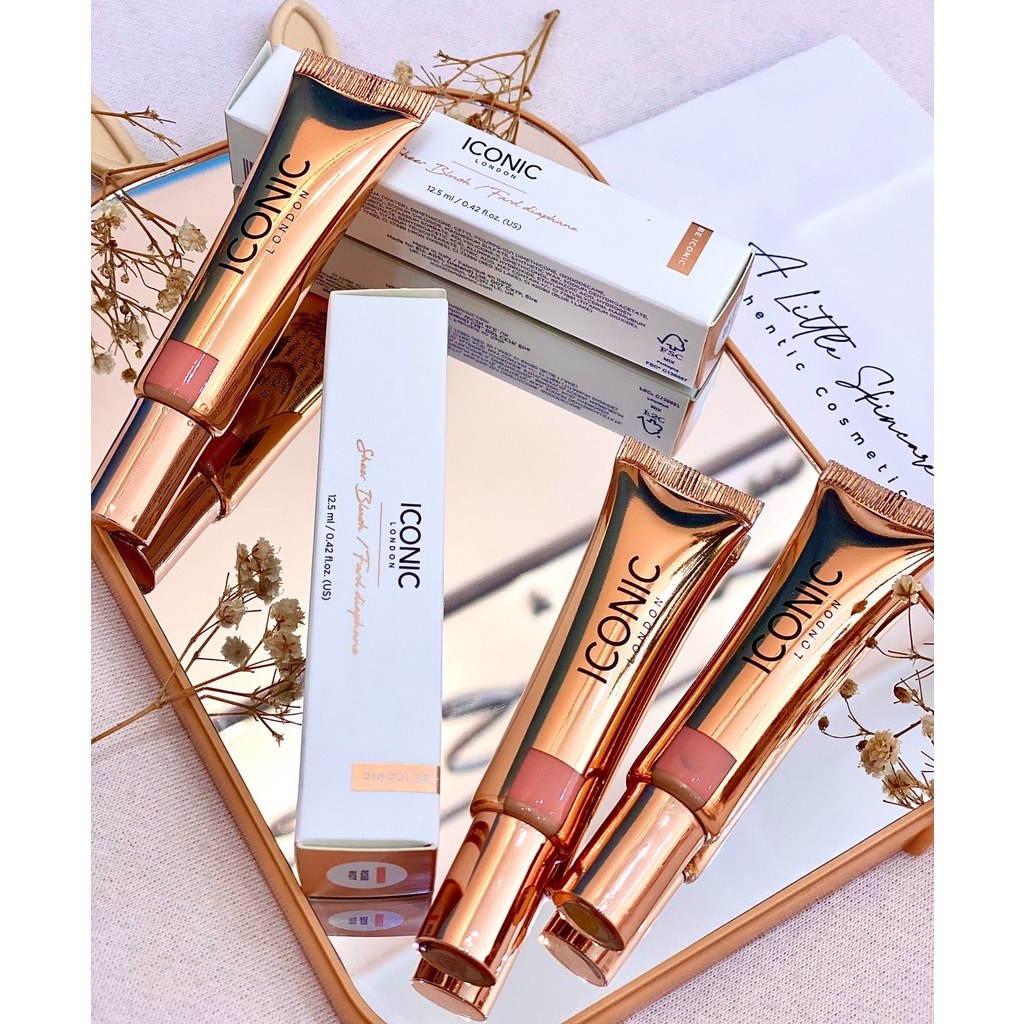 Iconic London - Má Hồng Dạng Kem Iconic London Sheer Blush 12.5ml