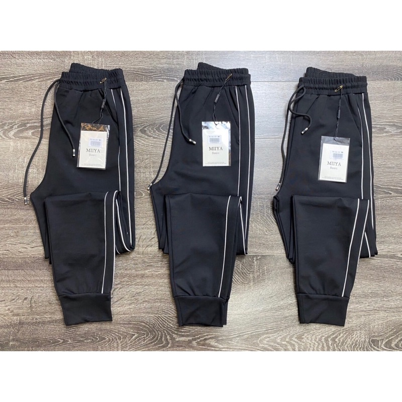 Quần jogger nữ 2 sọc bo gấu, phom vnxk rộng rãi, mặc đi tập, chơi thể thao, chất đẹp không bai xù