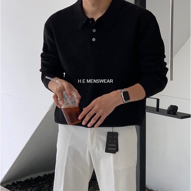 Premium Knit Polo F/W2022 Chất Liệu Merino Độ Mịn ,Nhẹ, Giữ Form