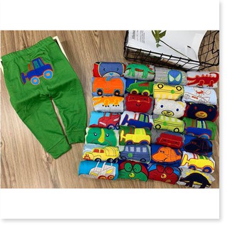 Chục Quần Mông Thú Bé Trai Cute Cao Cấp Loại 1 từ 6-16KG Quần Bozip Xuất Xịn Không Nhăn Không Rút [KÈM ẢNH THẬT]