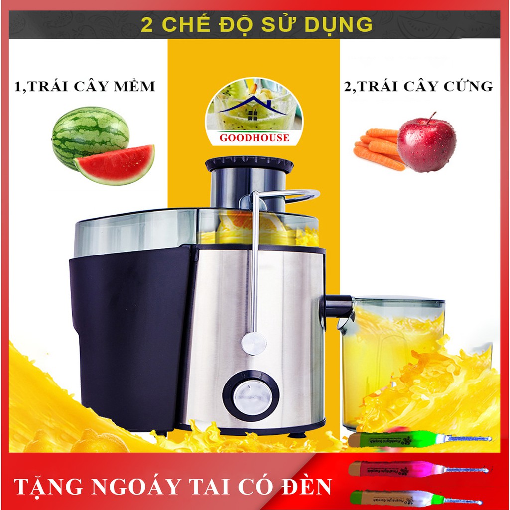 Máy ép chậm, máy ép trái cây, hoa quả, tốc độ chậm, giữ nguyên dưỡng chất an toàn và tiện lợi