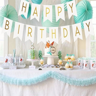 1 set dây cờ trang trí tiệc sinh nhật cho bé