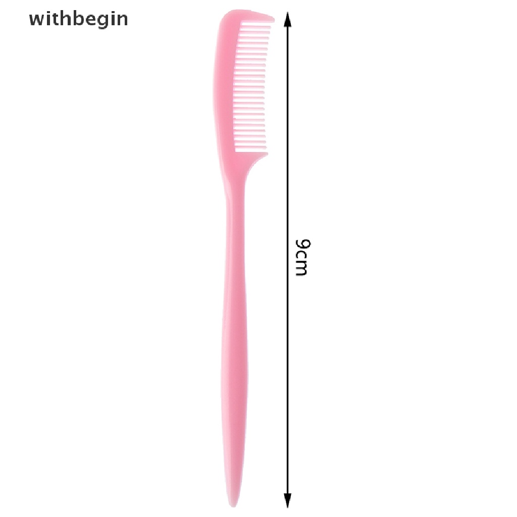 Set 5 Lược Nhựa Chải Lông Mi / Lông Mày Uốn Cong