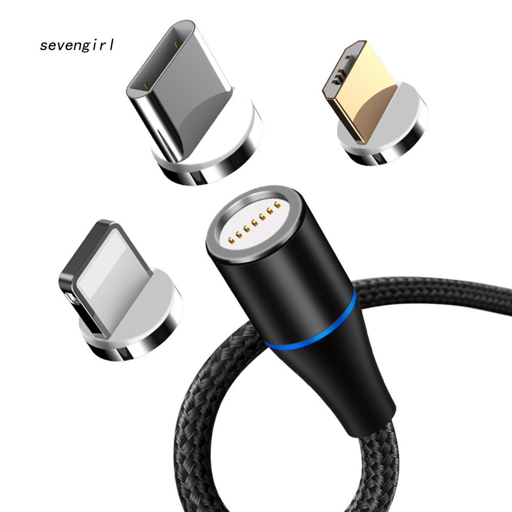 Dây cáp sạc nhanh USB 3.0 /Đầu cắm nam châm QC Micro USB/Type-C/Iphone tiện dụng