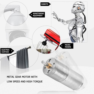 Động Cơ Bánh Răng Tốc Độ Thấp 25ga370