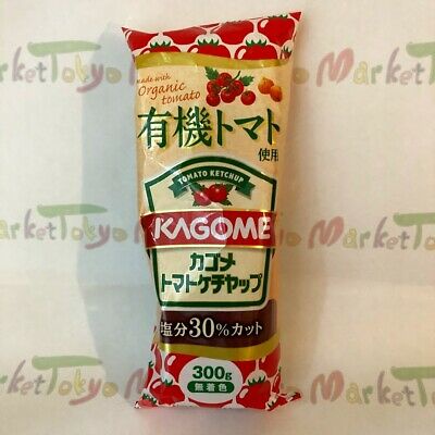Tương cà chua hữu cơ Kagome Nhật Bản 300g Không sử dụng chất tạo màu, chất bảo quản