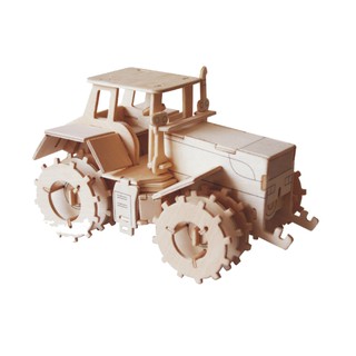 Đồ chơi lắp ráp gỗ 3D Mô hình Máy kéo