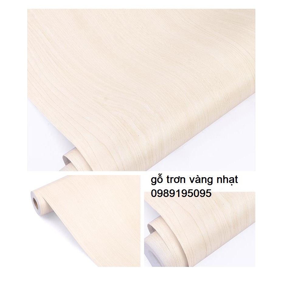[tặngdụngcụdán] cuộn 10m giấy dán tường có keo sẵn vân gỗ không thấm nước
