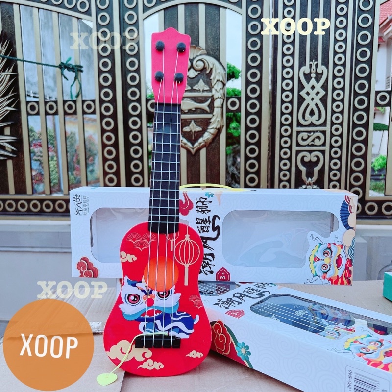 Đồ chơi ! Đàn ghi ta kèm miếng gảy size 40cm