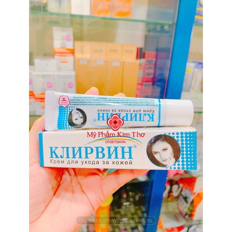 Kem xóa mờ sẹo Nga Klirvin - date mới nhất - Kem sẹo Nga