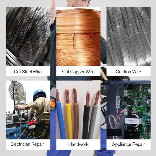 ✨5IN1 Cắt,Kẹp,Bấm Cos,Tuốt Dây✨ Kìm Cộng lực CRV cắt đứt mọi loại kim loại Nhật Bản 5 in 1 - FUKOUKA 2016A Nhật Bản