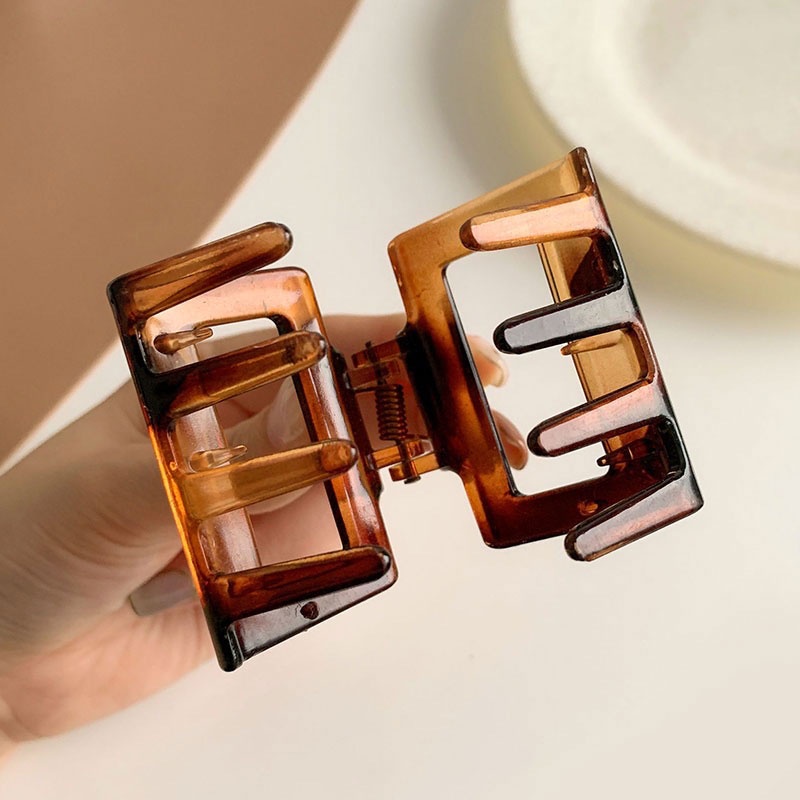 AOFEIQIKE Kẹp tóc càng cua đơn giản thời trang cho nữ