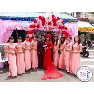 Thanh lí hoặc cho thuê áo dài bưng quả giá rẻ