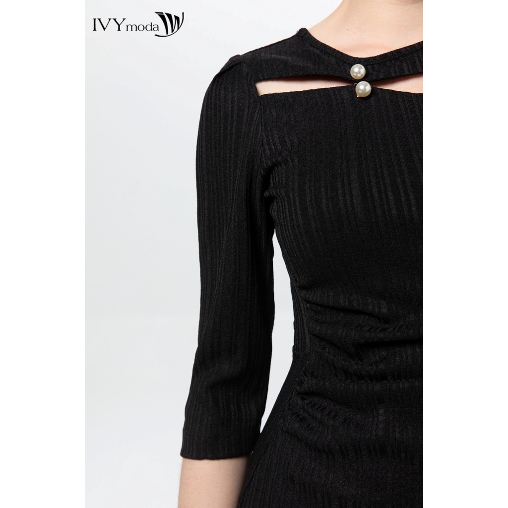 Đầm ôm cutout IVY moda MS 42M7001