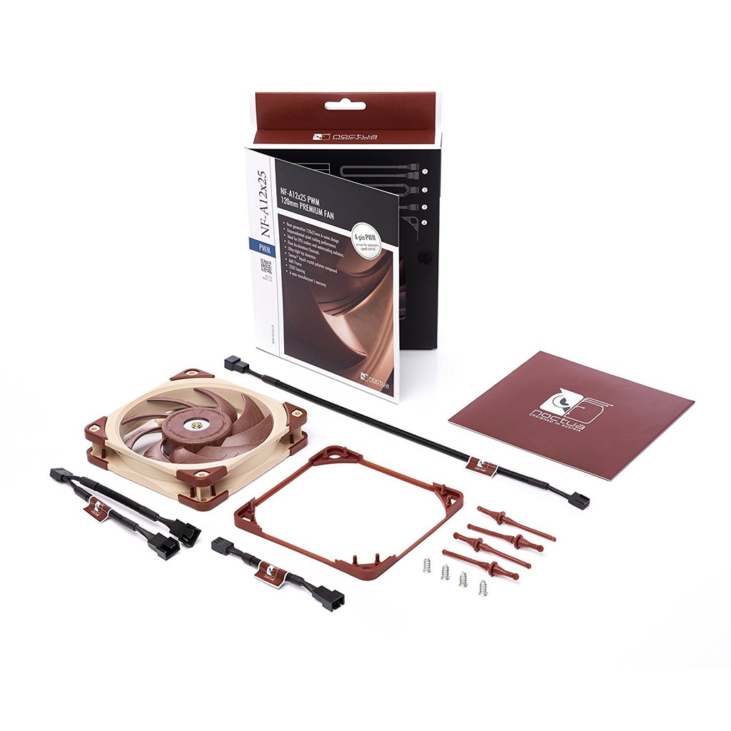 Quạt tản nhiệt Noctua A12x25 Pwm 2000rpm - Hàng chính hãng