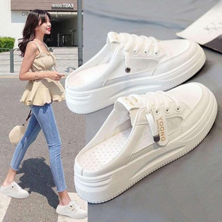 Giày sục thể thao đế bánh mỳ 5cm tôn dáng hot 2022
