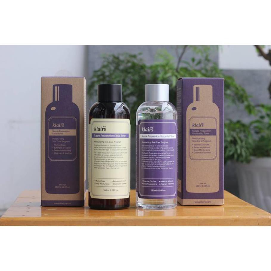( MẪU MỚI NHẤT) Toner Chống Viêm Dưỡng Ẩm Klairs Supple Preparation Facial 180ml | BigBuy360 - bigbuy360.vn