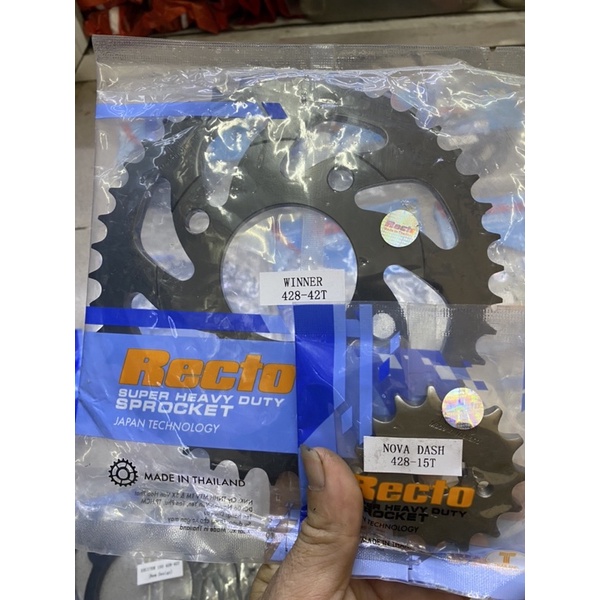 NHÔNG - ĐĨA RECTO - MSX - WINNER - SONIC -EX150 - EX135 - RAIDER - SATRIA - WAVE - DREAM - FUTURE