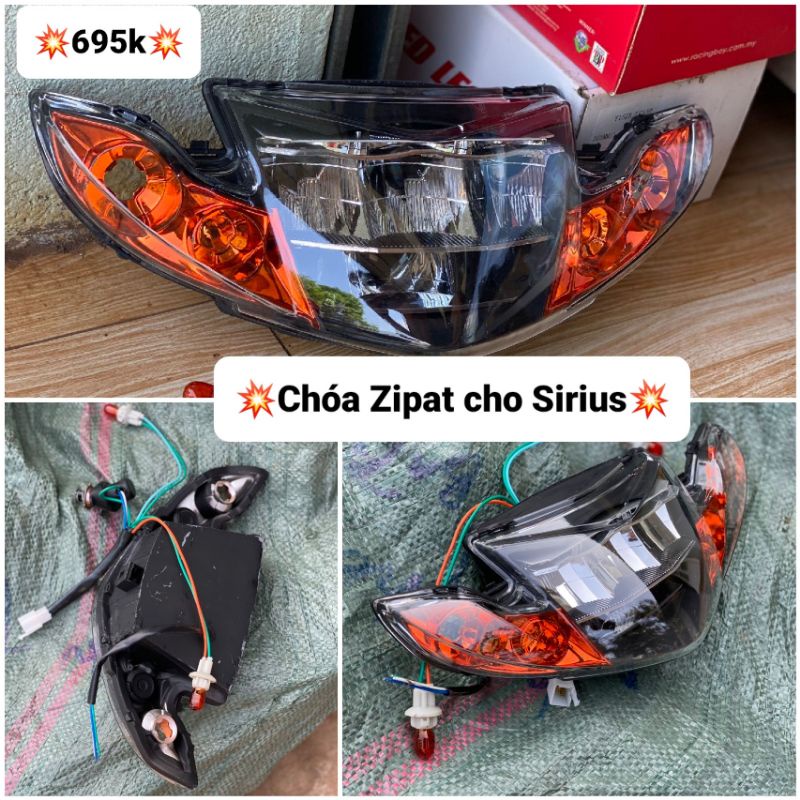 Chóa đèn zipat cho Sirius.   về chỉ lắp