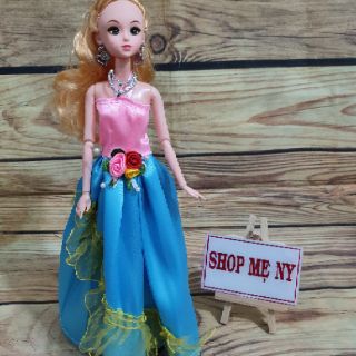 Đầm búp bê vải phi tùng to đủ màu