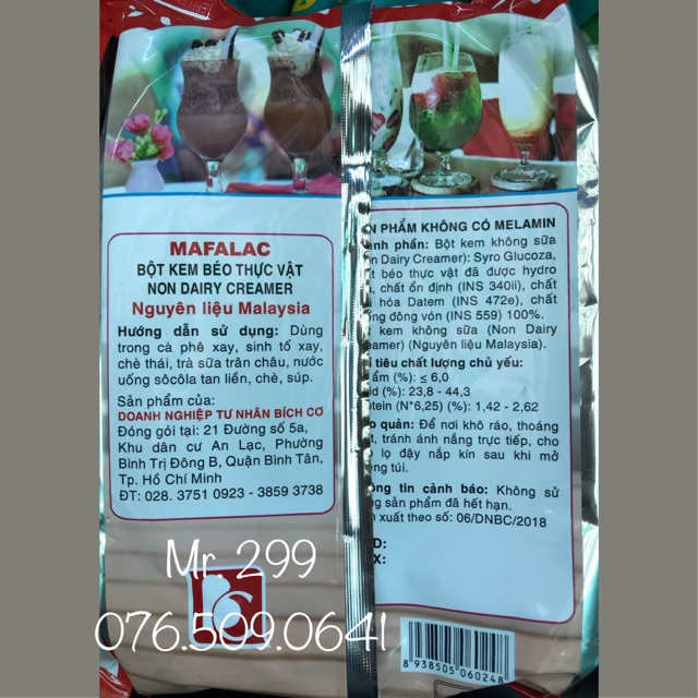 Bột sữa Malaysia thương hiệu Bích Cơ gói 1 kg