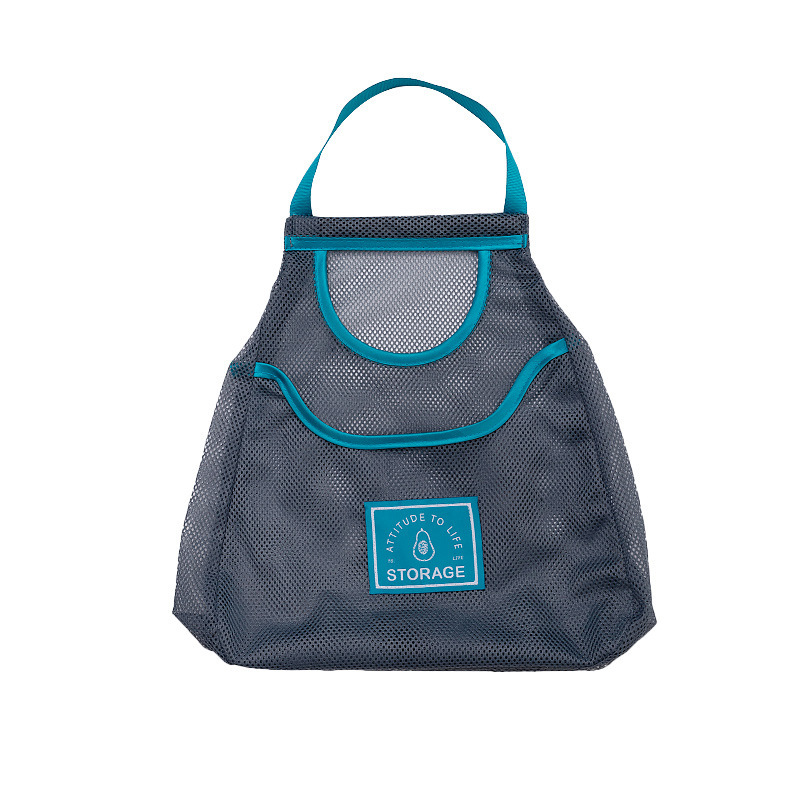 Mesh bag for fruit and vegetable storage hanging small cloth kitchen bag garlic ginger storage bag